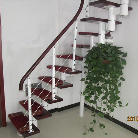 脊索鋼木樓梯-016